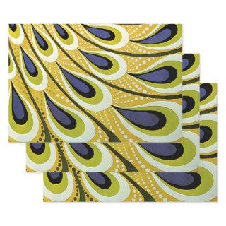 Vintage Art Nouveau, Macmillan's Peacock Feather  Sheets