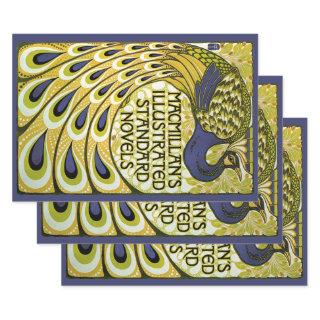 Vintage Art Nouveau, Macmillan's Peacock Feather  Sheets