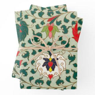 Vintage Asian Ornament  Sheets