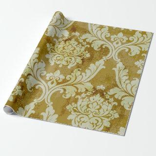 Vintage baroque ornament seamless pattern