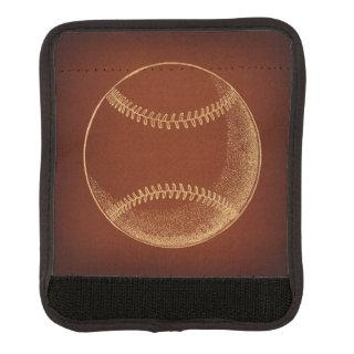 Vintage Baseball Sports Art Luggage Handle Wrap