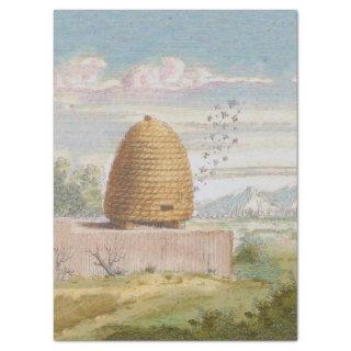 Vintage Beehive Skep Decoupage Bees Farmhouse  Tissue Paper