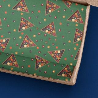 Vintage Billiard Balls Pool Table Themed Tissue Paper