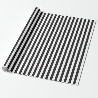 Vintage Black White Stripes