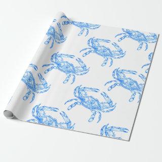 Vintage  blue  crab