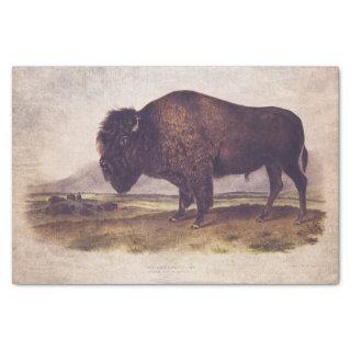 Vintage Buffalo Tissue or Decoupage Paper