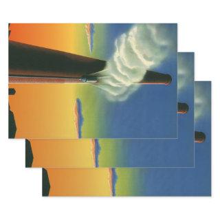 Vintage Business, Steam Whistle Factory Sunrise  Sheets