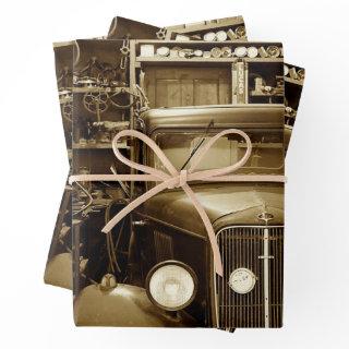 Vintage Car Garage and Repair Shop    Sheets