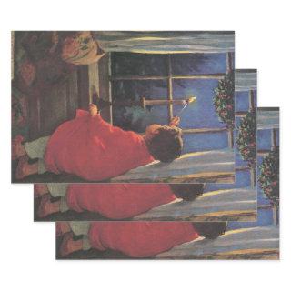 Vintage Christmas Eve by Jessie Willcox Smith  Sheets