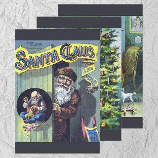 Vintage Christmas, Santa Claus and His Works  Sheets