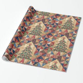 Vintage Christmas Tree Quilt Pattern