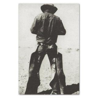 Vintage Cowboy in Chaps Tissue Paper