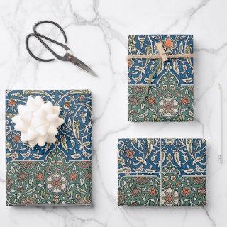 Vintage Decorative Arabesque Floral Pattern  Sheets