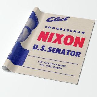 Vintage Elect Congressman Nixon Senator