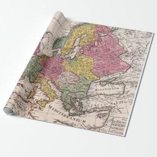 Vintage Europe Map