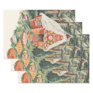 Vintage Fairy Tale, Hansel and Gretel Candy House  Sheets