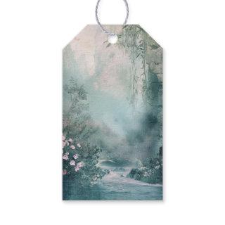Vintage Fairytales - Brook with Waterfall Gift Tags