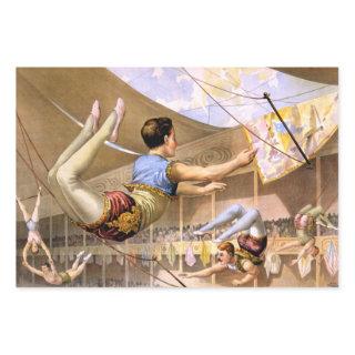 Vintage Five Male Trapeze Circus Performance Wrapp  Sheets