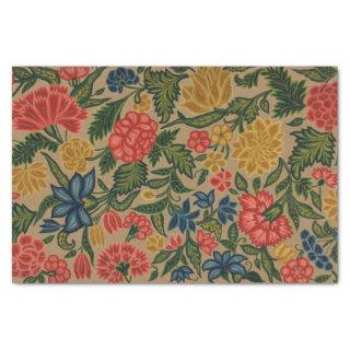 Vintage Floral Designer Garden Artwork Tissue Paper