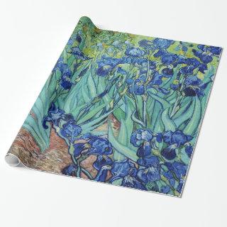 Vintage floral painting, Iris, Vincent van Gogh
