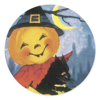 Vintage Halloween Stickers