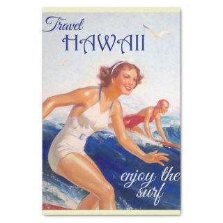 Vintage Hawaii Travel Tissue Paper