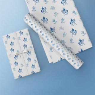 Vintage Horse Riding Pattern