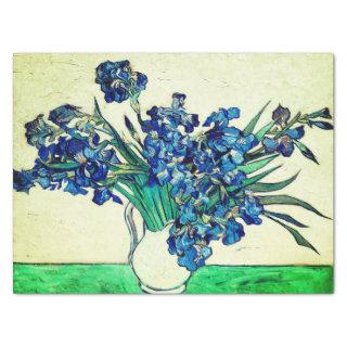 Vintage Irises (1890) by Vincent Van Gogh  Tissue Paper