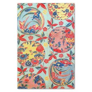 Vintage Japanese Kimono Textile (Bingata) Tissue Paper