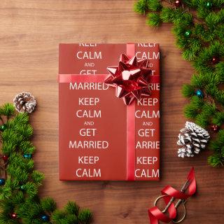 Vintage KEEP CALM  GET MARRIED