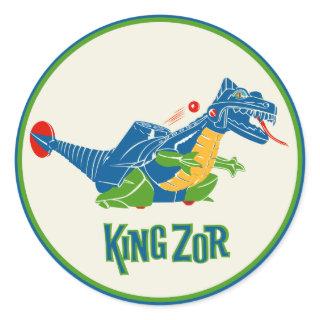 Vintage King Zor Toy Sticker