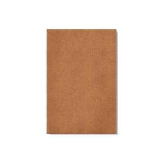 Vintage Leather Brown Parchment Paper Template Canvas Print