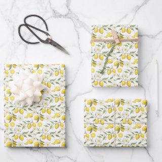 Vintage Lemon Tree Pattern  Sheets