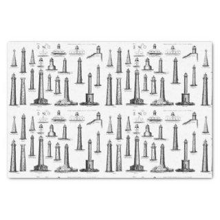Vintage Lighthouse Collection   Tissue Paper