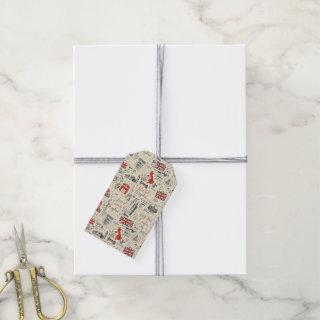 Vintage London Gift Tags
