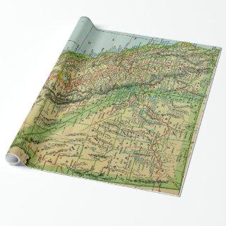 Vintage Map of California and Nevada (1905)