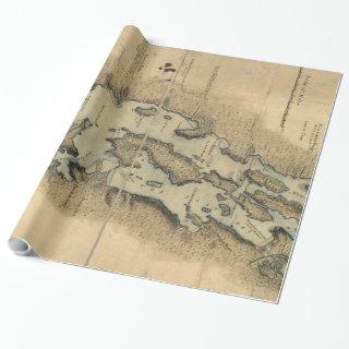 Vintage Map of Lake Champlain (1865)