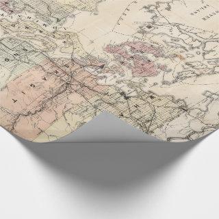 Vintage Map of The Puget Sound (1891)