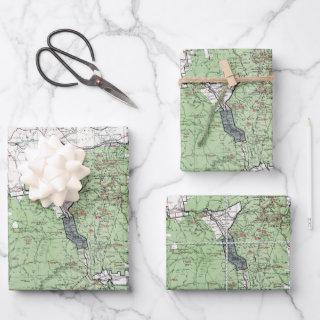Vintage map of the White Mountains Poster  Sheets