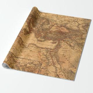 Vintage Maps of Europe Digital Paper-7