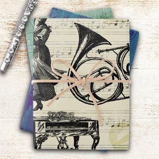 Vintage Musical Instruments  Sheets