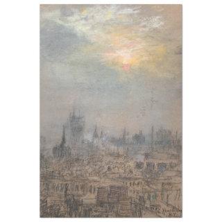 Vintage New York City (by Glenn Cooper Henshaw) Tissue Paper
