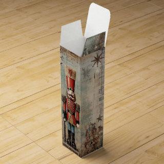 Vintage Nutcracker Soldier  Wine Box