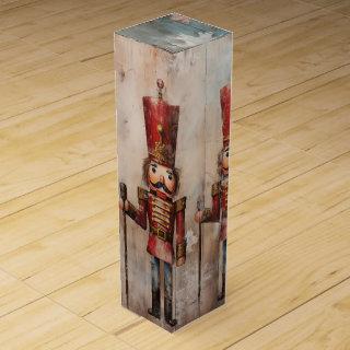 Vintage Nutcracker Soldier  Wine Box