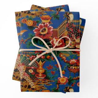Vintage Oriental Chinoiserie    Shee