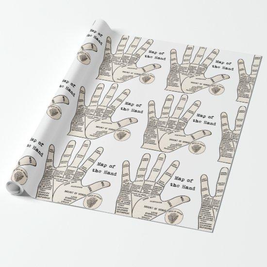 Vintage palm reading palmistry fortune