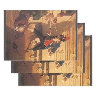 Vintage Pirate Captain, Sword Fight by NC Wyeth  Sheets