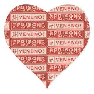 Vintage Poison Labels