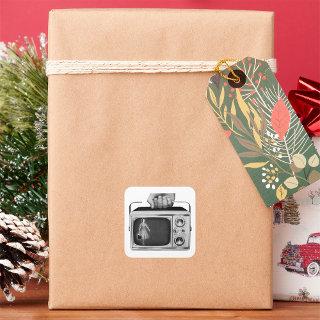 Vintage Portable Television Stickers