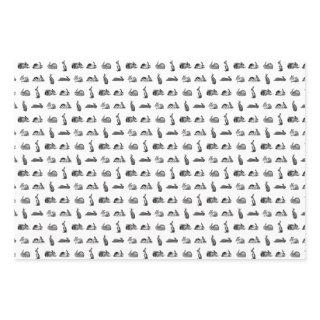 Vintage Rabbit Bunnies Art CUSTOM BACKGROUND COLOR  Sheets